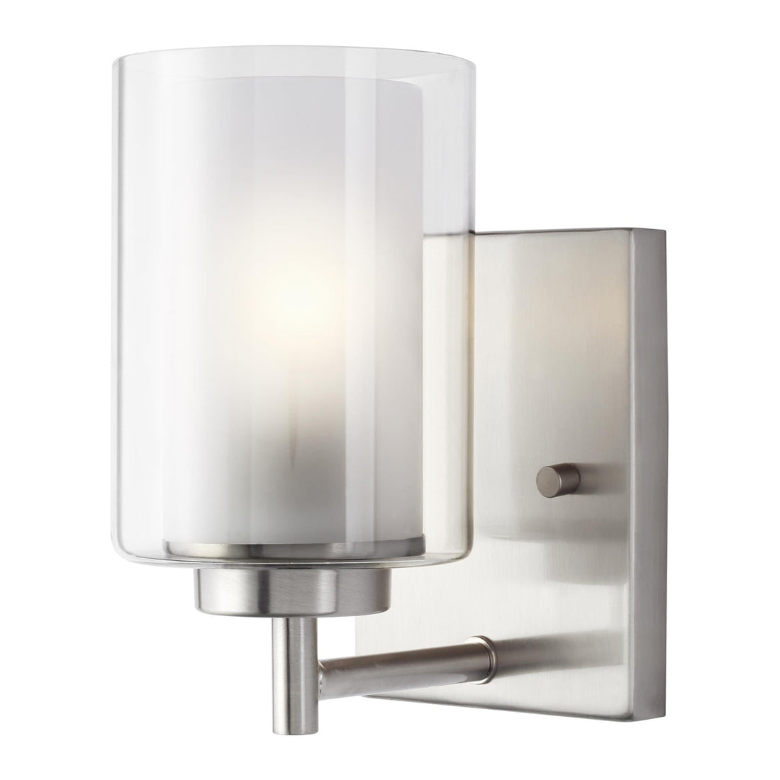 Sea Gull Lighting Elmwood Park 1-Light Wall/Bath Sconce without Bulb