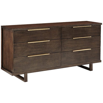 Hickory White Modern Retreat Vista Cinder Dresser