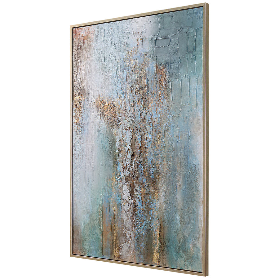 Uttermost Rendezvous Hand-Painted Abstract Art