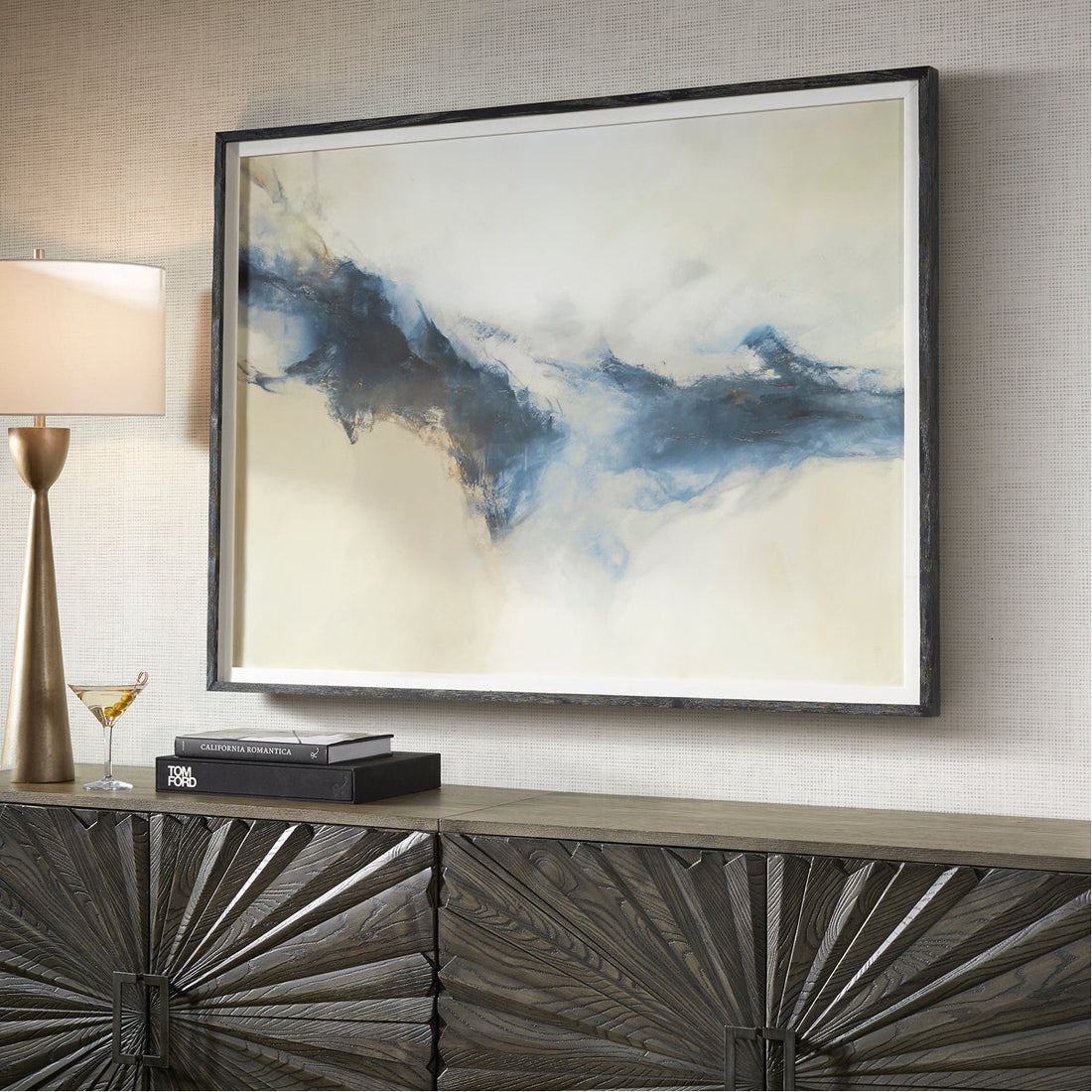 Uttermost Terra Nova Abstract Framed Print