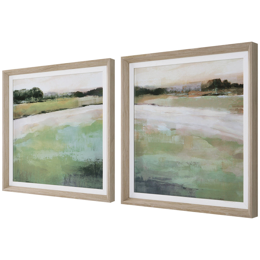 Uttermost Vivid Vista Framed Prints, Set of 2