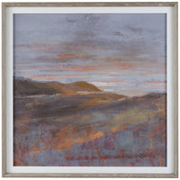 Uttermost Dawn on The Hills Framed Print