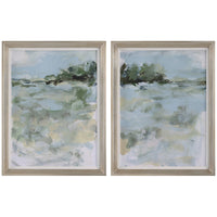 Uttermost Far Away View Framed Prints, Set of 2