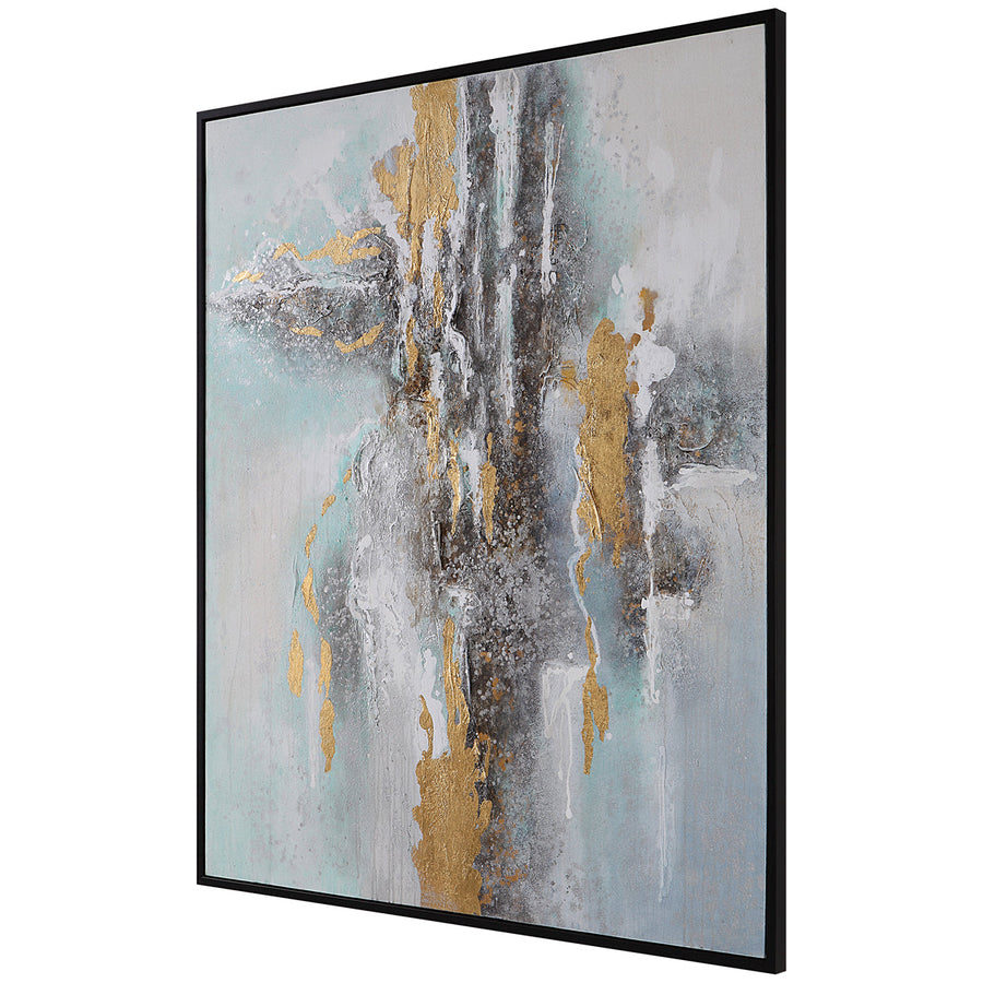 Uttermost Mountain Mist hand-painted Canvas Art