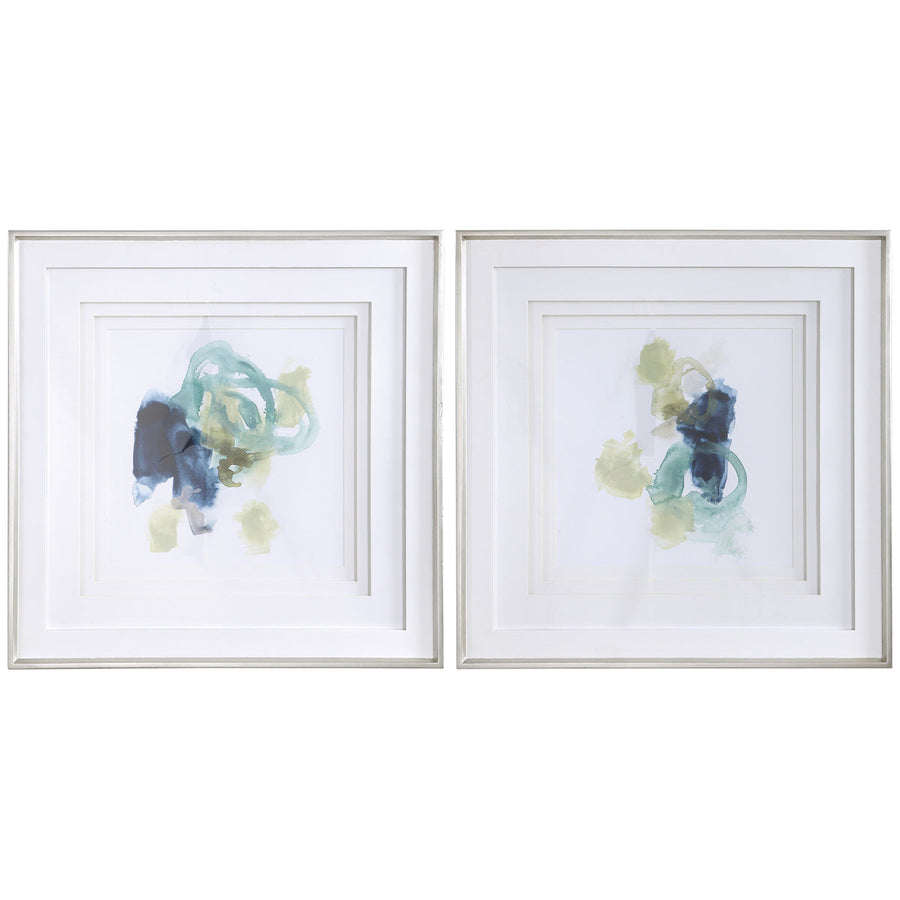 Uttermost Integral Motion Framed Prints, Set of 2