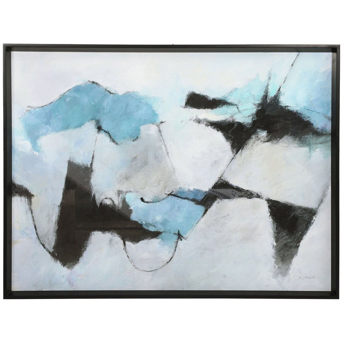 Uttermost Winter Crop Abstract Print