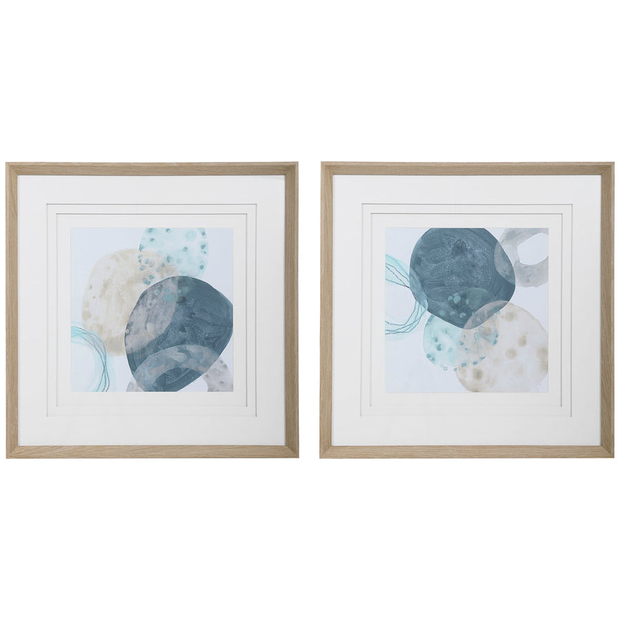 Uttermost Circlet Modern Prints, Set of 2