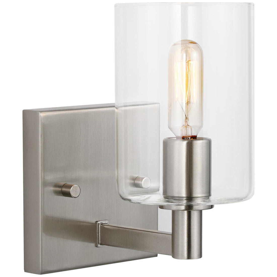 Sea Gull Lighting Fullton 1-Light Wall/Bath Sconce without Bulb