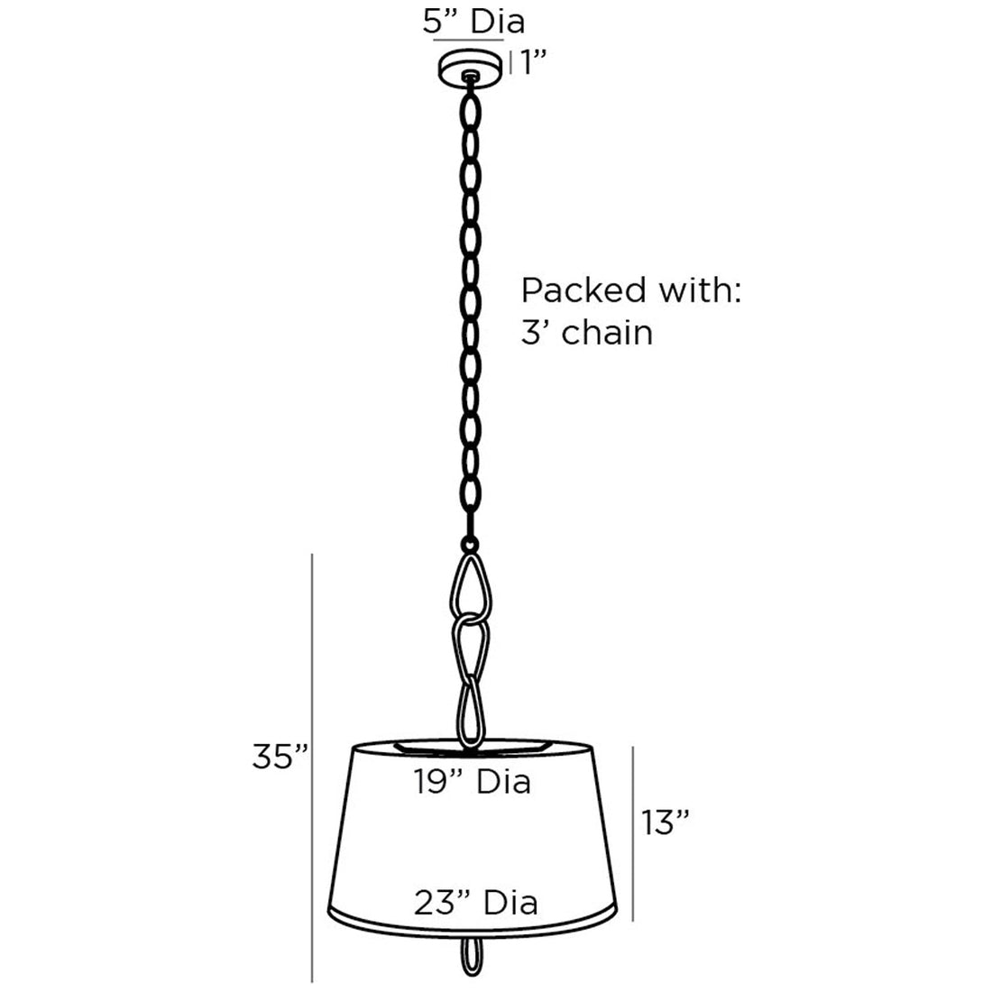 Arteriors Parkman Pendant