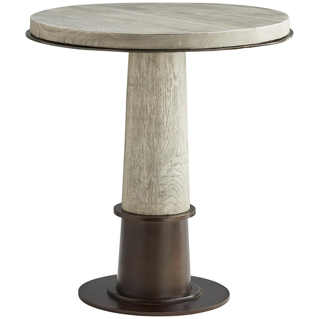 Arteriors Kamile Side Table - Smoke