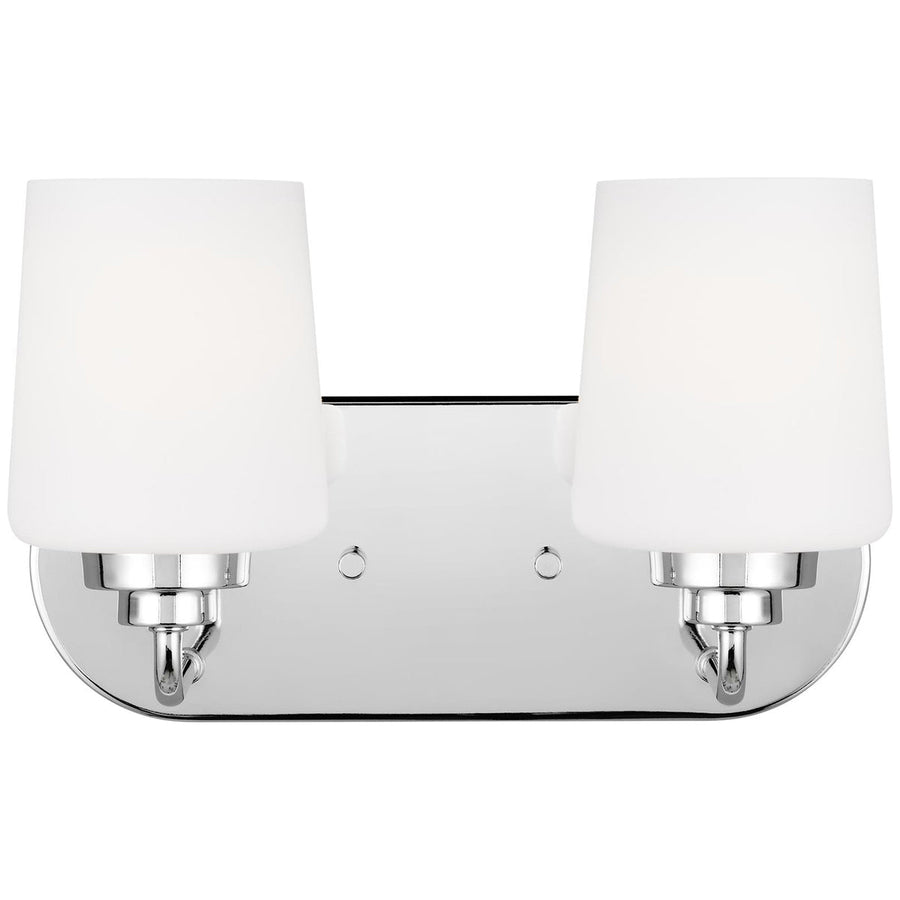 Sea Gull Lighting Windom 2-Light Wall/Bath Light