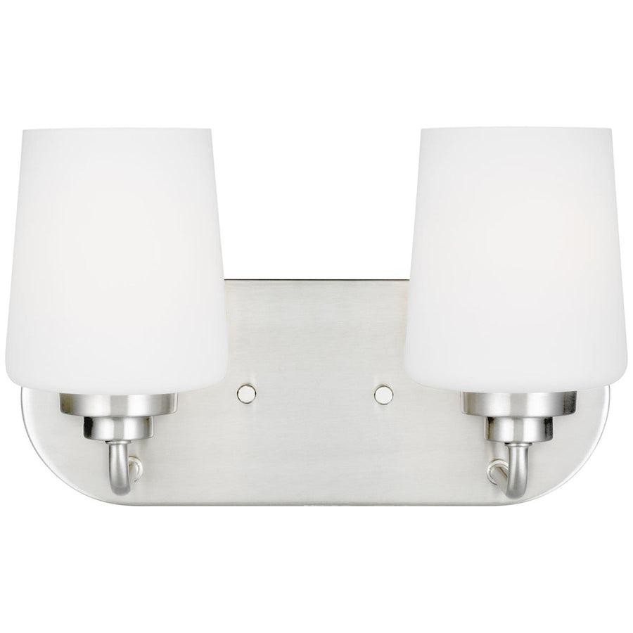 Sea Gull Lighting Windom 2-Light Wall/Bath Light