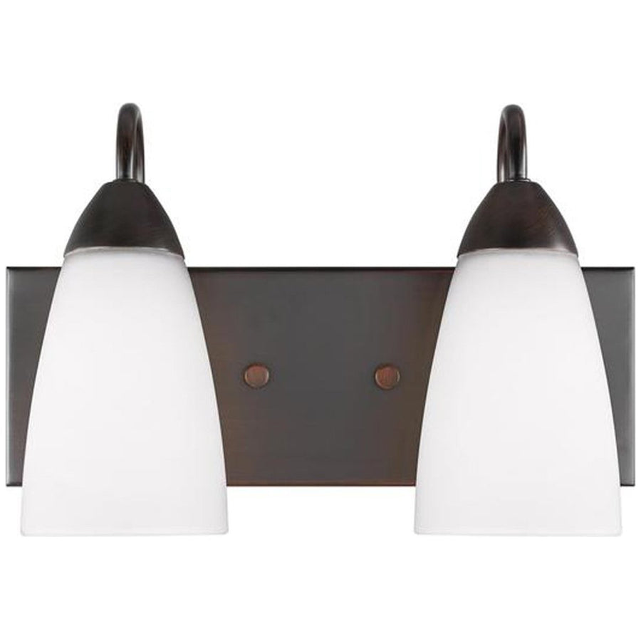 Sea Gull Lighting Seville 2-Light Wall/Bath Light