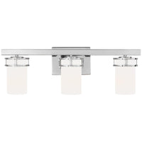 Sea Gull Lighting Robie 3-Light Wall/Bath Sconce with Bulb