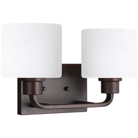 Sea Gull Lighting Canfield 2-Light Wall/Bath Light