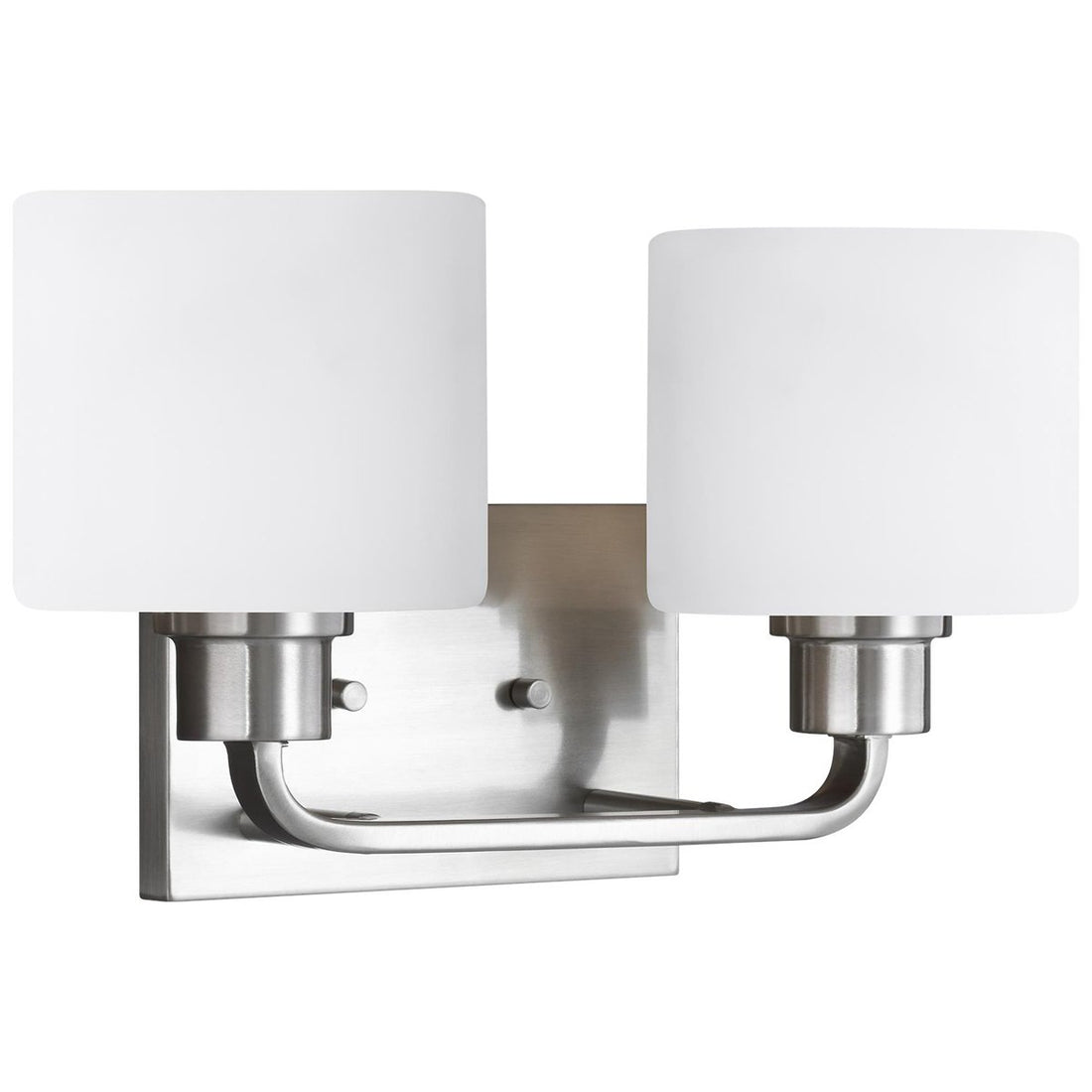 Sea Gull Lighting Canfield 2-Light Wall/Bath Light