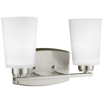 Sea Gull Lighting Franport 2-Light Wall/Bath Light