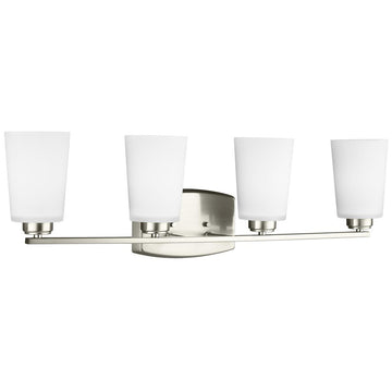 Sea Gull Lighting Franport 4-Light Wall/Bath Light - 9.5W