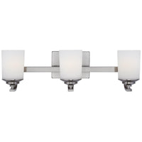 Sea Gull Lighting Kemal 3-Light Wall/Bath Sconce with Bulb