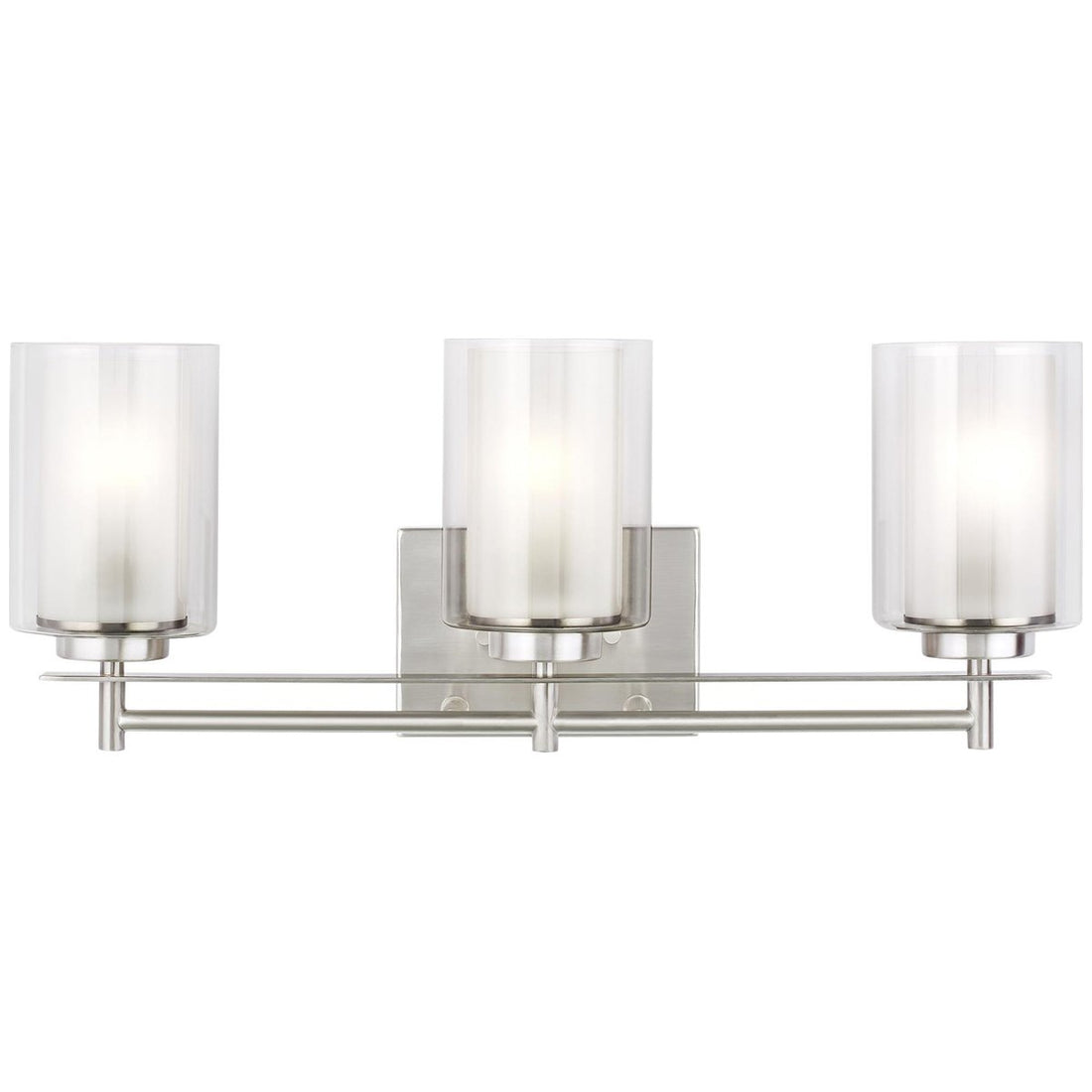 Sea Gull Lighting Elmwood Park 3-Light Bath Light - 9.5W