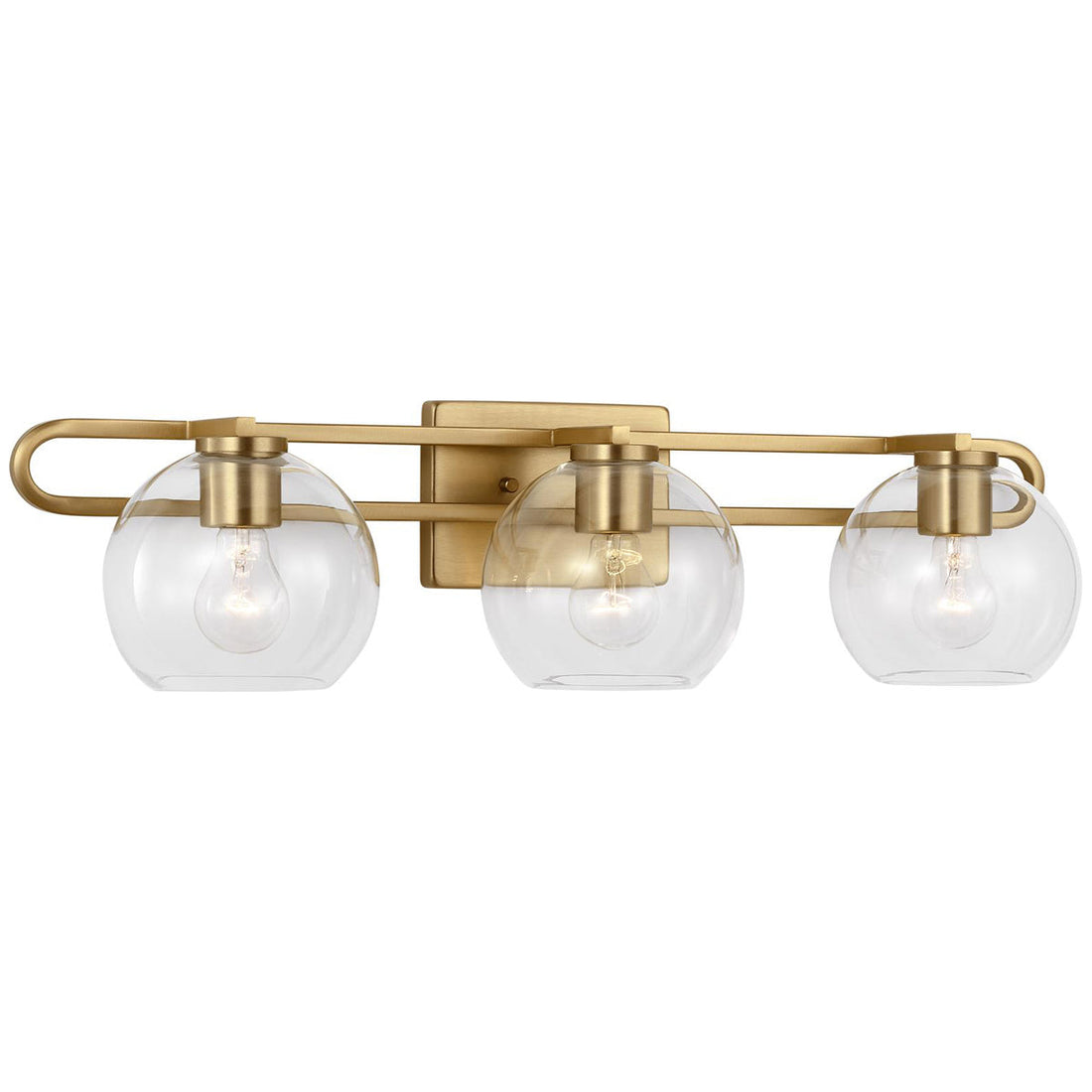 Sea Gull Lighting Codyn 3-Light Wall/Bath Sconce without Bulb