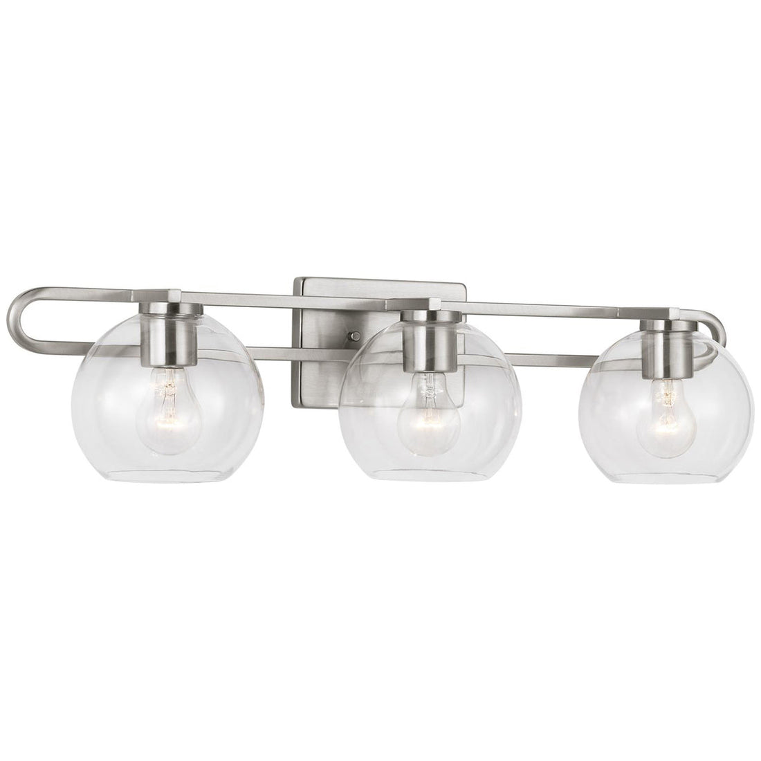 Sea Gull Lighting Codyn 3-Light Wall/Bath Sconce without Bulb