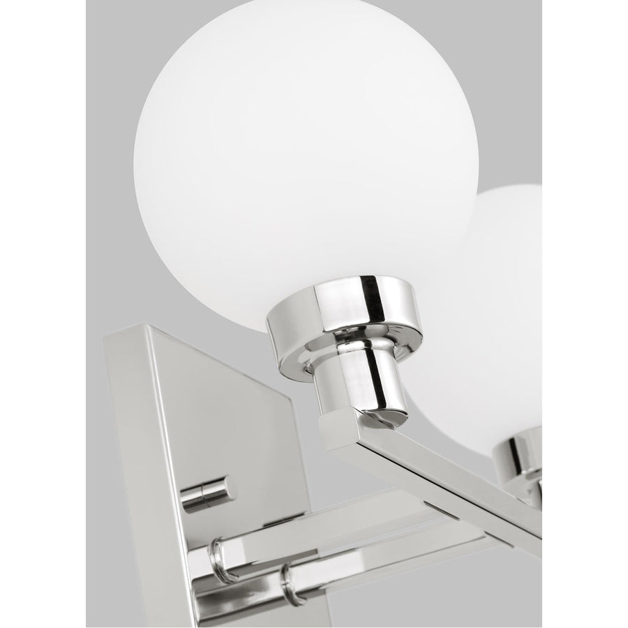 Sea Gull Lighting Clybourn 2-Light Wall/Bath Sconce without Bulb