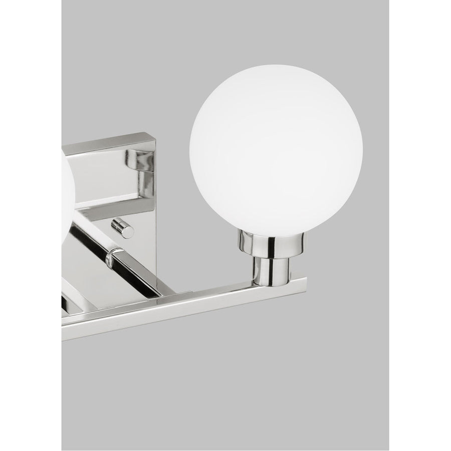 Sea Gull Lighting Clybourn 2-Light Wall/Bath Sconce without Bulb