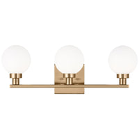 Sea Gull Lighting Clybourn 3-Light Wall/Bath Sconce without Bulb