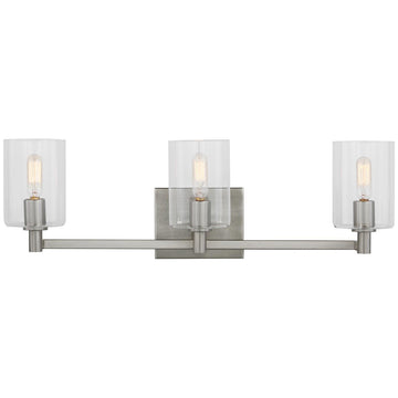 Sea Gull Lighting Fullton 3-Light Wall/Bath Sconce without Bulb