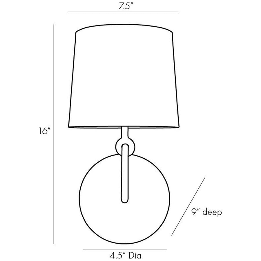 Arteriors Giles Sconce