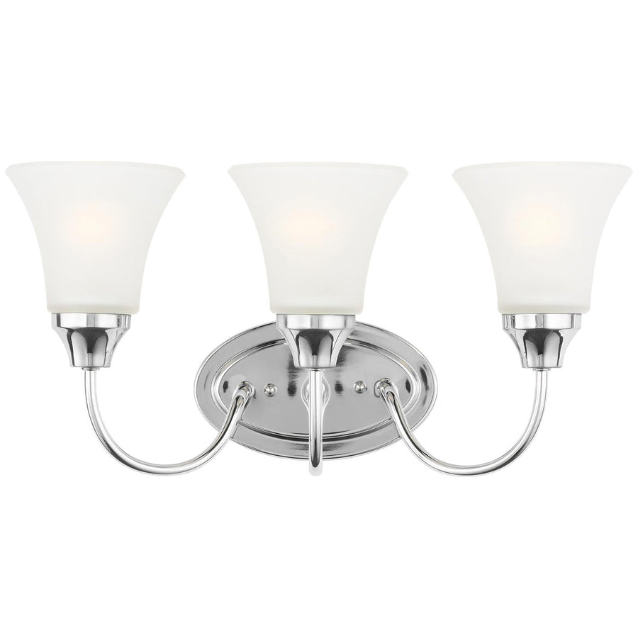 Sea Gull Lighting Holman 3-Light Wall/Bath Light