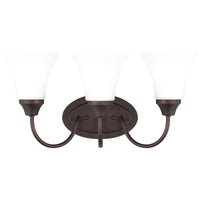 Sea Gull Lighting Holman 3-Light Wall/Bath Sconce without Bulb