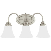 Sea Gull Lighting Holman 3-Light Wall/Bath Sconce without Bulb