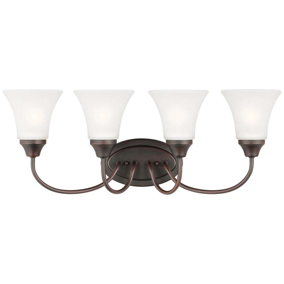 Sea Gull Lighting Holman 4-Light Wall/Bath Sconce without Bulb