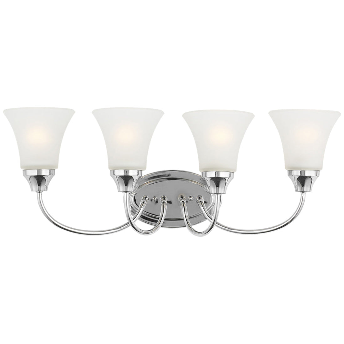 Sea Gull Lighting Holman 4-Light Wall/Bath Sconce without Bulb