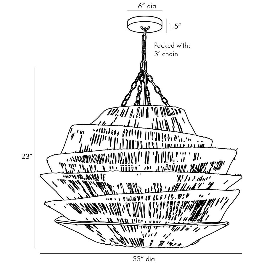 Arteriors Barton Pendant