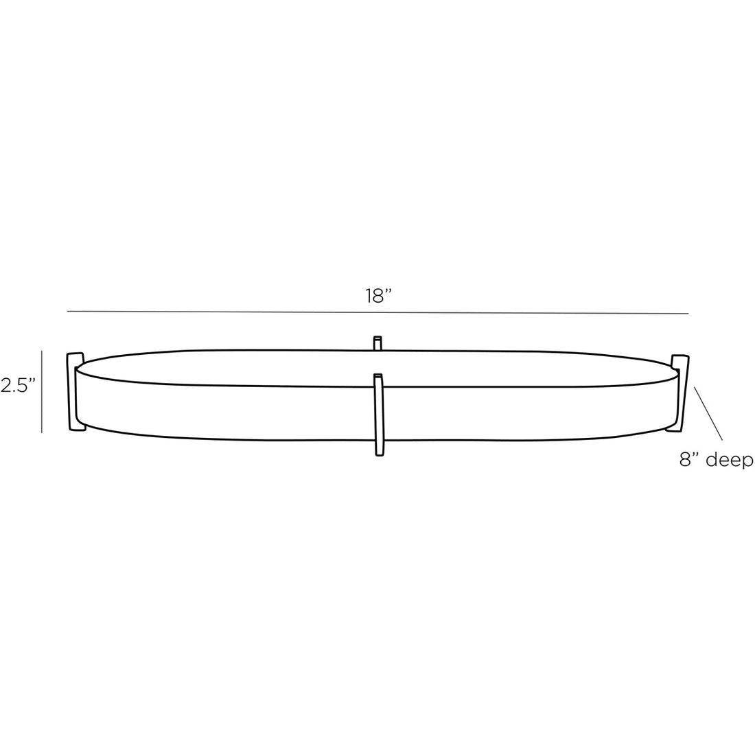 Arteriors Maverick Tray