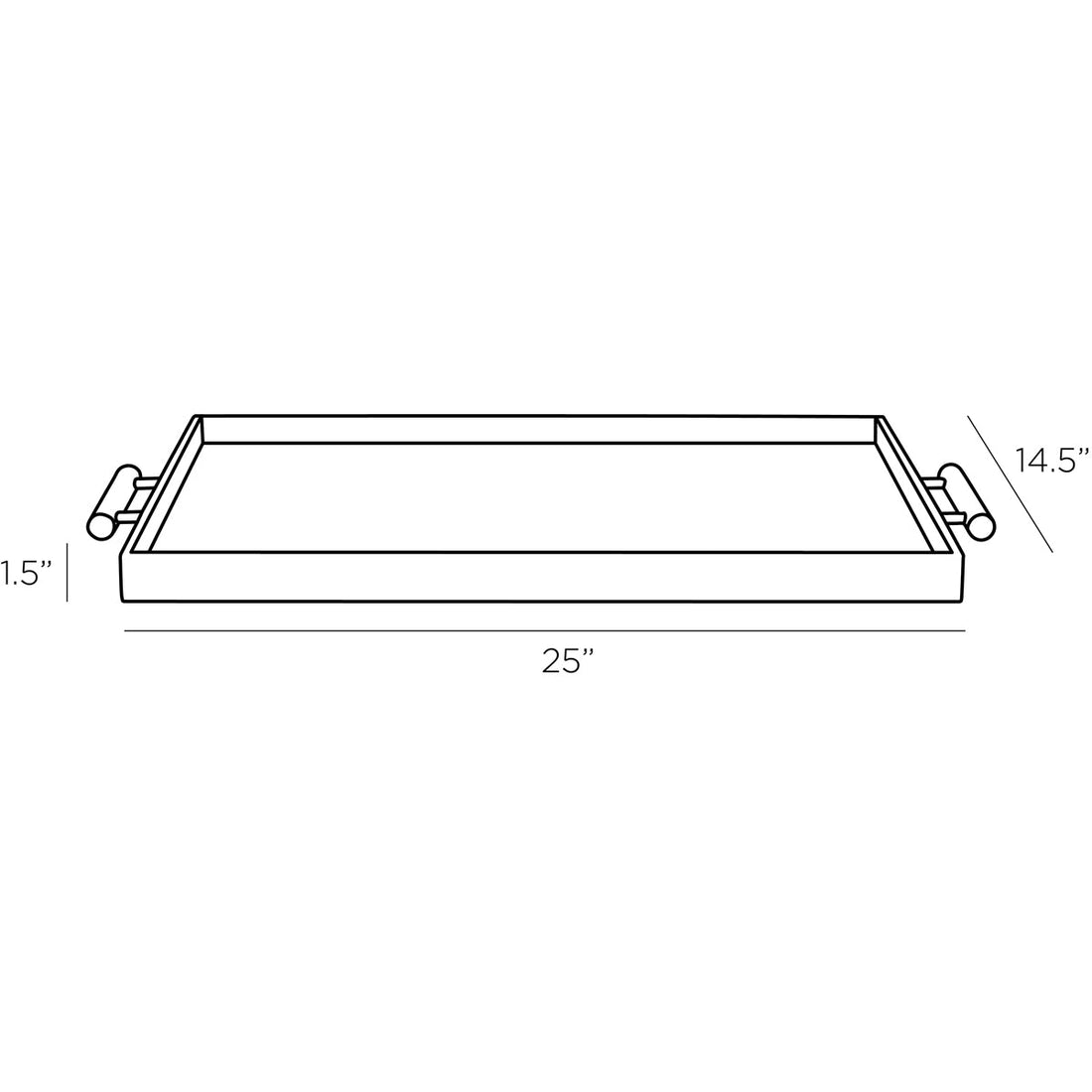 Arteriors Maxwell Tray