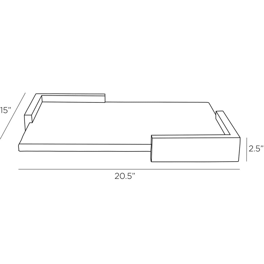 Arteriors Odin Tray