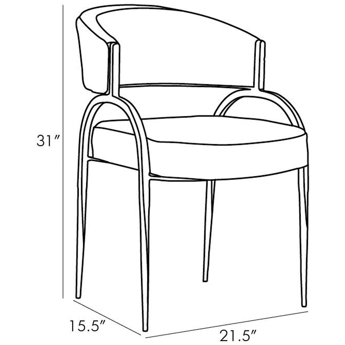 Arteriors Bahati Chair