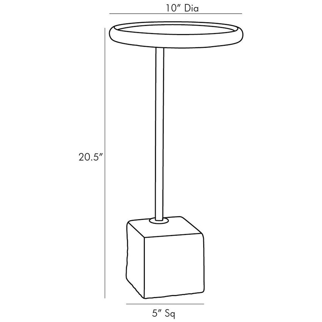 Arteriors Davies Accent Table