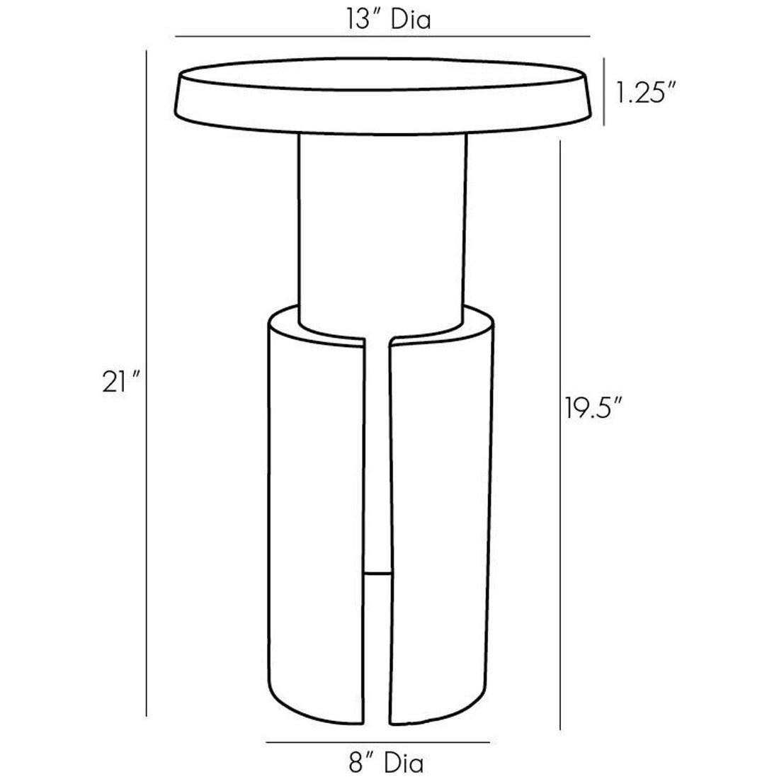 Arteriors Inara Accent Table