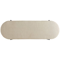 Arteriors Hanson Natural Linen Bench