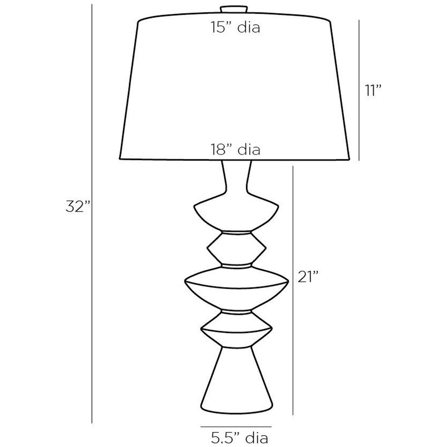 Arteriors Jillian Lamp