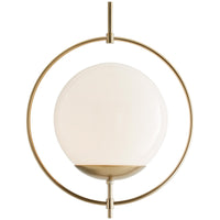 Arteriors Volta Pendant - Pale Brass