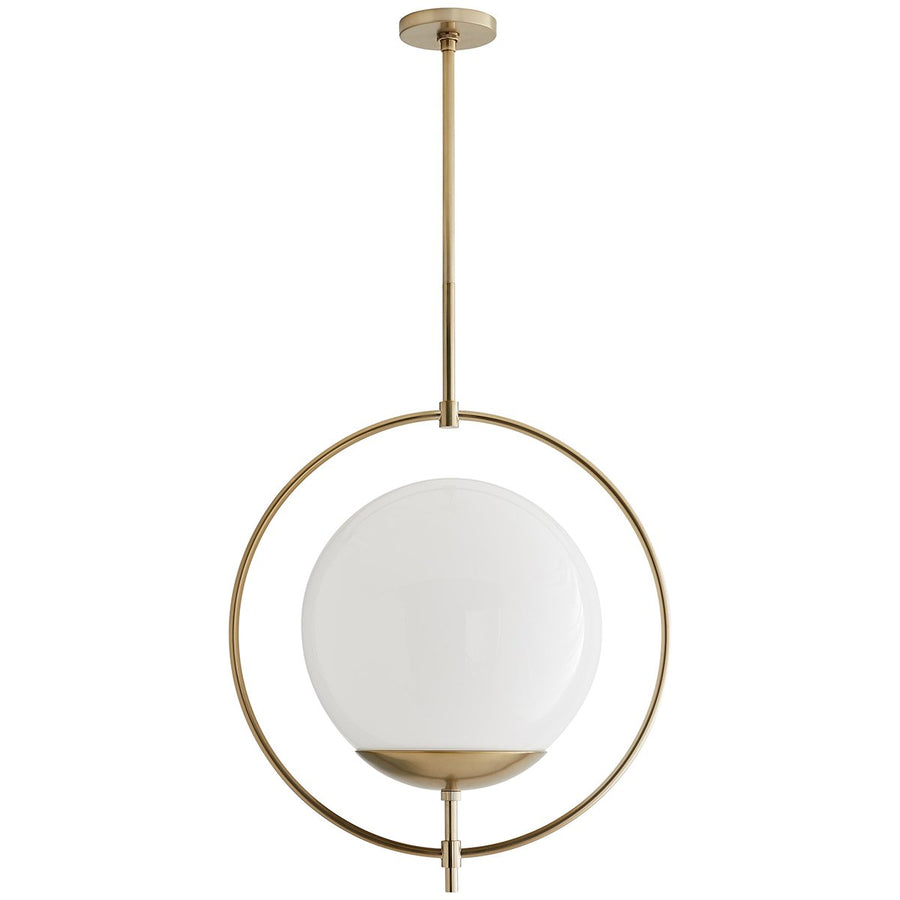 Arteriors Volta Pendant - Pale Brass