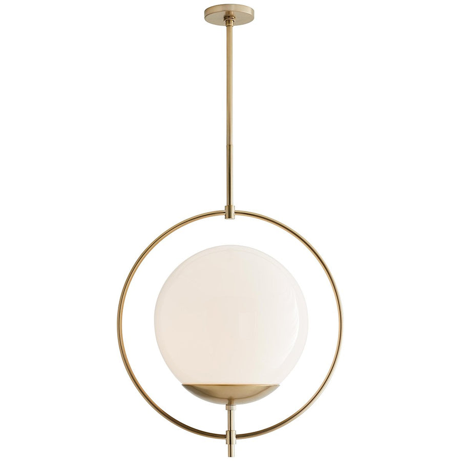 Arteriors Volta Pendant - Pale Brass