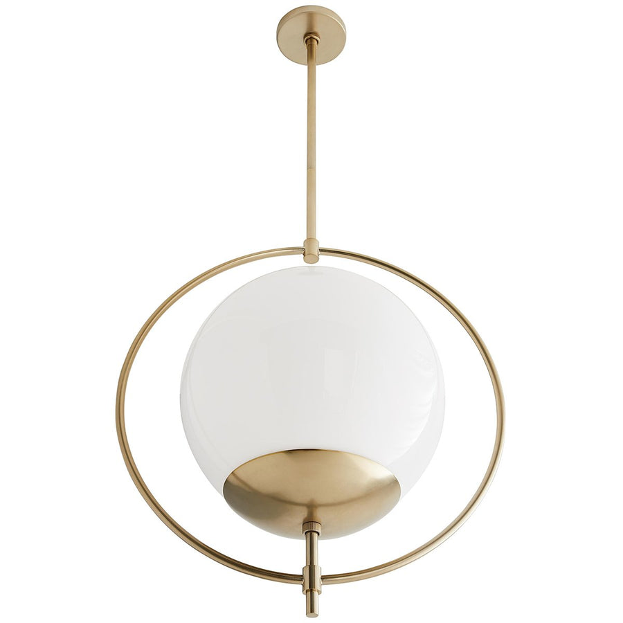 Arteriors Volta Pendant - Pale Brass