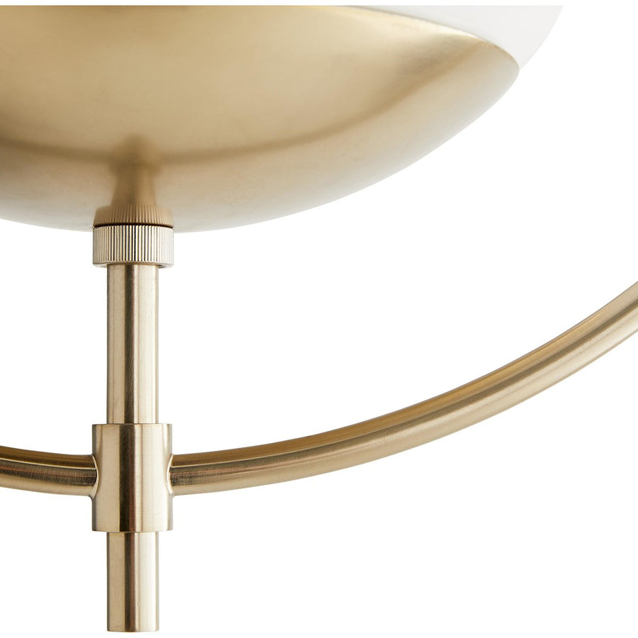 Arteriors Volta Pendant - Pale Brass